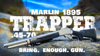 Marlin 1895 Trapper 4570  This Ones Gonna Hurt [upl. by Miller]