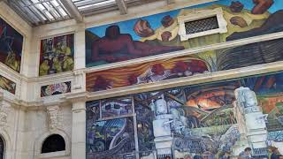 Diego Rivera Detroit Industry Murals [upl. by Eatnwahs253]