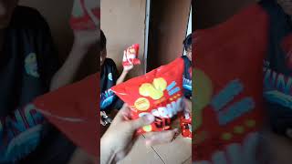 UNBOXING SBACK VIRAR CEKKKK snackberhadiahuang unboxing chikiviral shoorts [upl. by Samuel141]