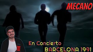 🇪🇸🇦🇷 MECANO En CONCIERTO 1991 Barcelona REACCION 🤯 [upl. by Milak]