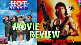 Hot Shots  Hot Shots Part Deux  MOVIE REVIEW [upl. by Sethrida814]