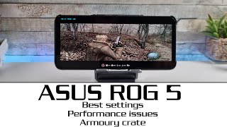 ROG 5 Best settings for gaming for EmulatorsAndroid gamesArmoury Crate X Mode Problemsissues [upl. by Bowerman]