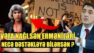 Vəfa Nağı sən erməniləri necə dəstəkləyə bİlərsən  Prime TV [upl. by Nnyleahs343]