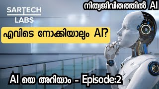 AI in Daily Life  നിത്യജീവിതത്തിൽ Ai  Use of AI in Malayalam  Examples of AI aieducation [upl. by Onahpets]