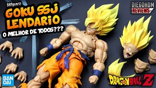 GOKU LENDÁRIO SSJ SH Figuarts o melhor de todos Unboxing e Review BR [upl. by Jalbert]