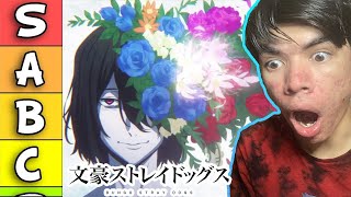 Ranking All Bungo Stray Dogs Openings And Endings Season 14 [upl. by Lorant]