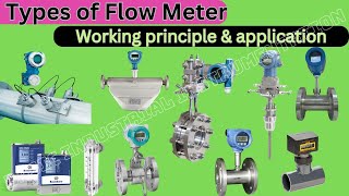 Types of flow meter amp working principle transmitter flowmeter instrumentation electrical [upl. by Rettke]