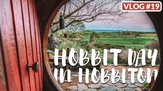 INTERNATIONAL HOBBIT DAY IN HOBBITON  HOBBITON MOVIE SET  VLOG 19 [upl. by Nyleikcaj]