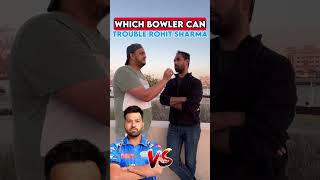 Rohit Sharma vs World Class Bowlers pakistanireaction cricket indvspak indvsaus [upl. by Nyrret]