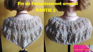 2 Tuto Tricot Pull Femme Top Down à empiècement rond  Changer de câble sans changer daiguilles [upl. by Benedict224]