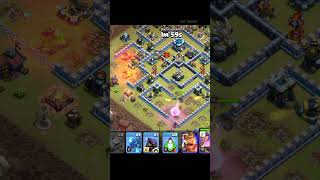 What a attack by Archer Queen with Electro Dragon 🔥😈 TH16 Defence Vs Archer Queen coc shorts [upl. by Marceau273]