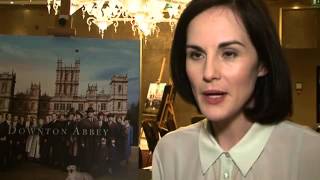 Downton Abbey series 5 Michelle Dockery interview [upl. by Llebpmac]