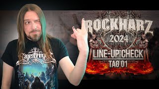 ROCKHARZ 2024 🤘  Tag 1  LINEUP CHECK [upl. by Atiseret352]