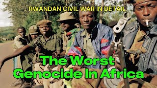 Rwandan Civil War  Genocide in Rwanda  African History [upl. by Jarad]