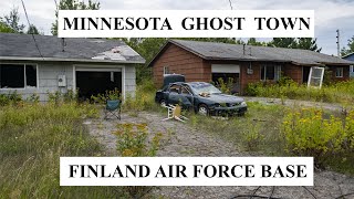 Minnesota Ghost Town Finland Air Force Base [upl. by Orvie176]