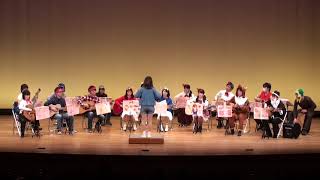 徳島大学ギターアンサンブル部 2016年 定期演奏会 新人ステージ アイドルメドレー [upl. by Eicnarf]