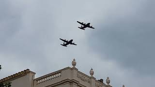 RAF 100TH CENTENARY FLYPAST OVER LONDON 10TH JULY 2018 [upl. by Enajyram]