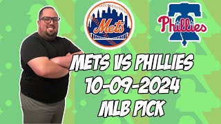 New York Mets vs Philadelphia Phillies 10924 MLB NLDS Game 4 Pick amp Prediction  MLB Betting Tips [upl. by Sharyl]