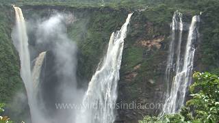 Jog Falls  Gerusoppe falls of Shimoga District Karnataka [upl. by Letram]