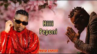 RayvannyFt DjDavizo  Peponi Official lyrics [upl. by Einnol]