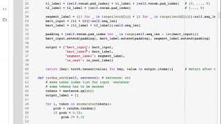 Programming for AI AI504 Fall 2020 Practice 12 BERT [upl. by Russo439]