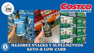 🤩Guía Completa SUPLEMENTOS amp SNACKS KETO en COSTCO 2024  Manu Echeverri [upl. by Bergen974]