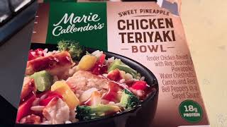 Review of the Marie Calender’s Chicken Teriyaki Bowl [upl. by Anitsej]