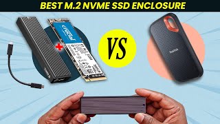 M2 Enclosure VS External SSD [upl. by Enilhtak]