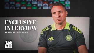 Whats on CelticTV  Exclusive Interview  Brendan Rodgers 1824 [upl. by Eyoj]