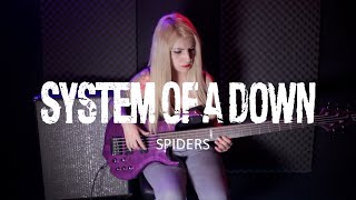 System Of A Down  Spiders BASS COVER amp TABS [upl. by Eelarat]