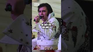 Friend Helps Elvis Impersonator Earn 500 a Night [upl. by Neirol]