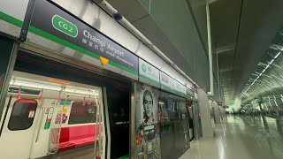 MRTravels on the Changi Airport Branch R151 Trainset 825826 from Changi Airport to Expo [upl. by Shugart]