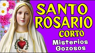 SANTO ROSARIO Corto🌷hoy lunes 4 de noviembre PAZ✨ALEGRIA🌹Misterios Gozosos🙏Pide a la Virgen María [upl. by Hebert]