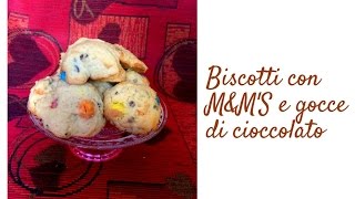 Biscotti MampMS con gocce di cioccolato [upl. by Onileva]