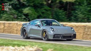 New Porsche 911 9922 hybrids WORLD DEBUT  Goodwood FOS [upl. by Noirod396]