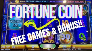 First time playing FORTUNE COIN Really fun slot at 60 spins [upl. by Eynaffit905]