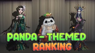 PandaThemed RANKING  Identity V [upl. by Graeme]