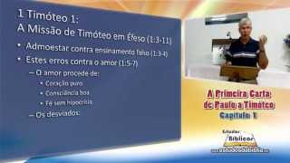 1 Timoteo 1 Estudo Textual [upl. by Amikehs]