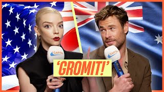 Chris Hemsworth taught Anya TaylorJoy how to be a TRUE Australian  Furiosa interview [upl. by Lemmuela]