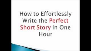 How to Write a Short Story in One Hour [upl. by Esinaej919]