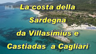 La costa della Sardegna da Villasimius e Castiadas a Cagliari [upl. by Magee]