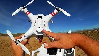 Bayangtoys X16 GPS quotUpgraded Versionquot Drone Flight Test Review [upl. by Chev]