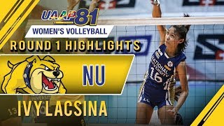 Best of Ivy Lacsina  NU  UAAP 81 WV [upl. by Hobart]