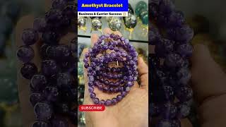 Amethyst bracelet benefits  amethyst Bracelet details  how to use amethyst bracelet shorts [upl. by Feune]