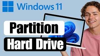 How to Partition a Hard Drive  Partitioning in Windows 11 [upl. by Ileak921]