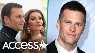 Tom Brady Addresses Gisele Bündchen Divorce At Press Conference [upl. by Lumpkin]