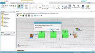 Plant Simulation Creating a Simple Model [upl. by Dagney]