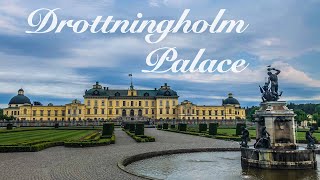 Drottningholm Palace by boat  Official residence of the Swedish Royal Family near Stockholm [upl. by Giliana38]