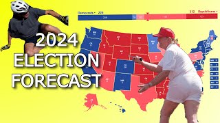 Forecasting The 2024 Presidential Election TRUMP VS BIDEN [upl. by Nahej]