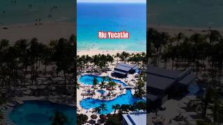 Riu Yucatán México 🇲🇽❤️ riu riuyucatan playacar mexico playadelcarmen drone [upl. by Yenttirb422]